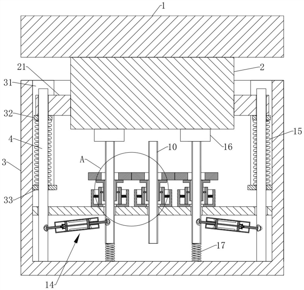 Shock absorbing device for building