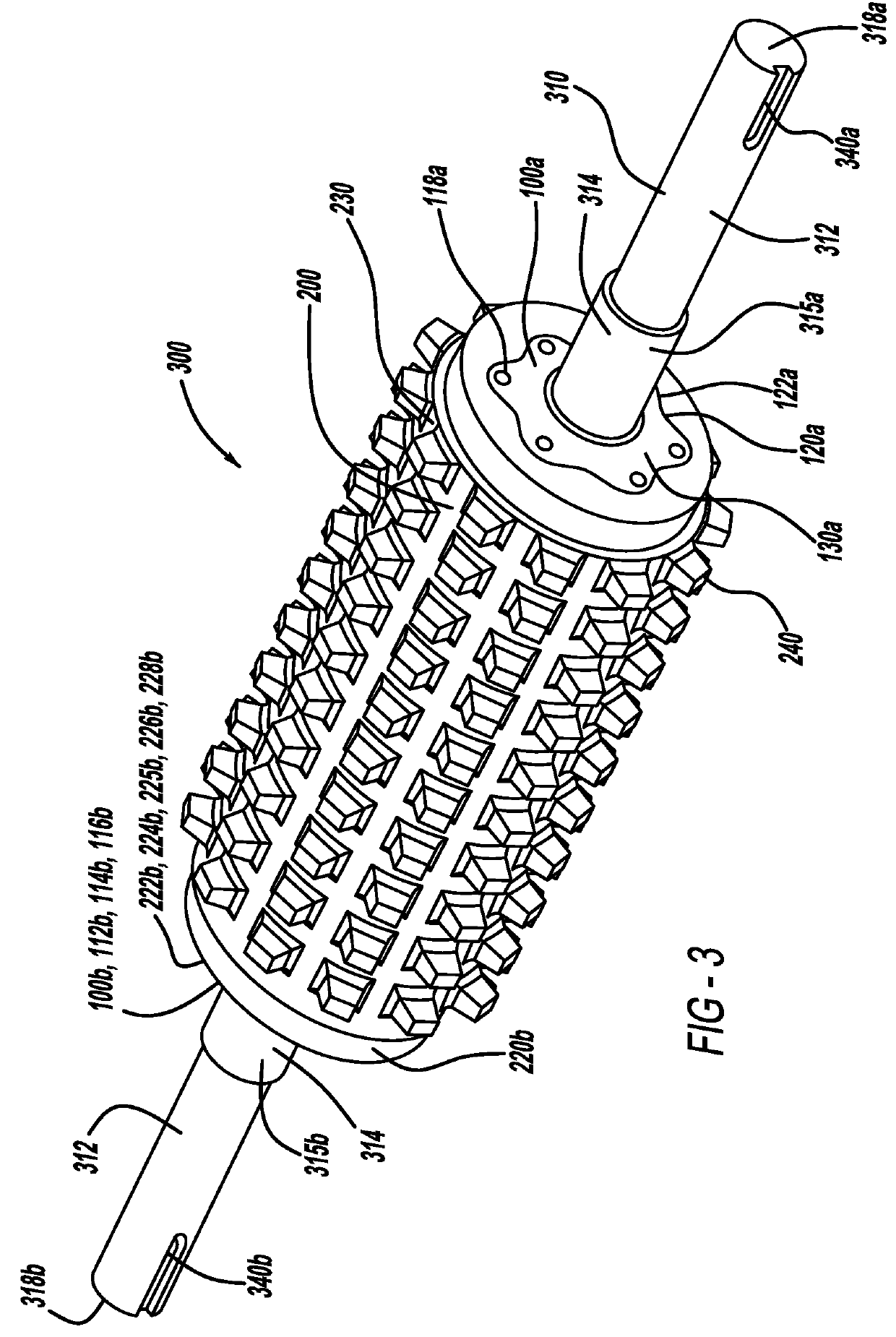 Shaft-to-roller attachment for clinker grinder roller