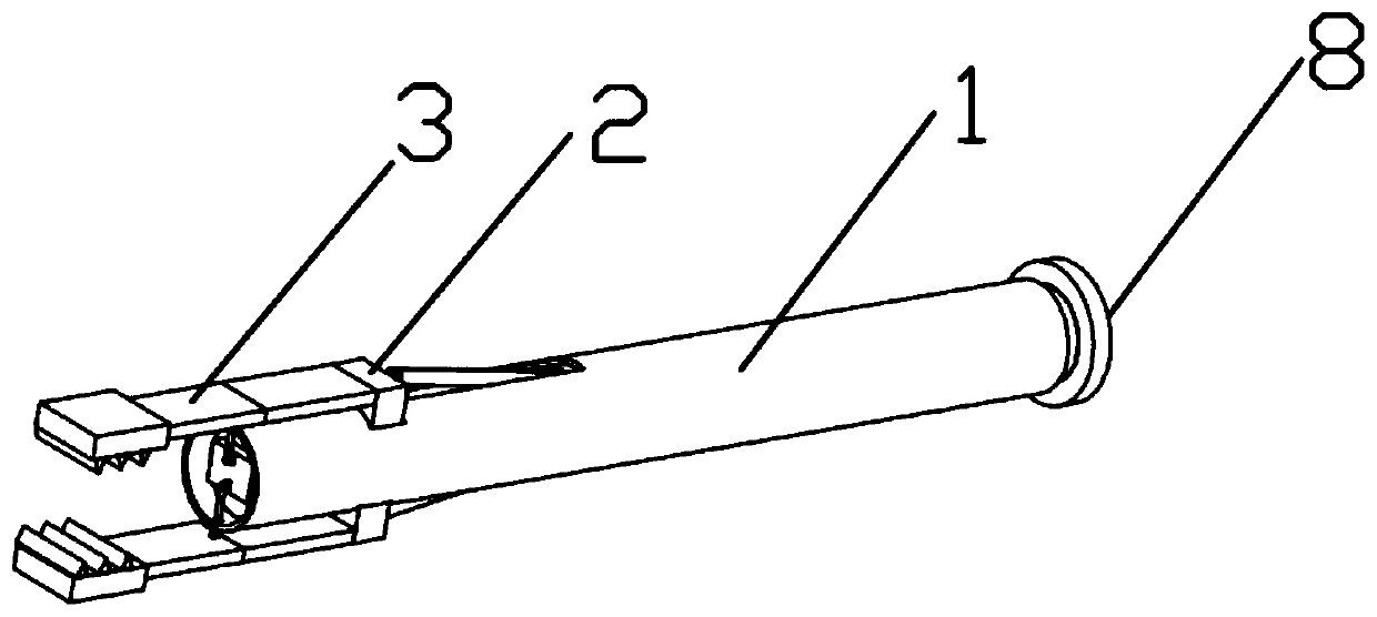 Uterus intracavity biopsy extractor