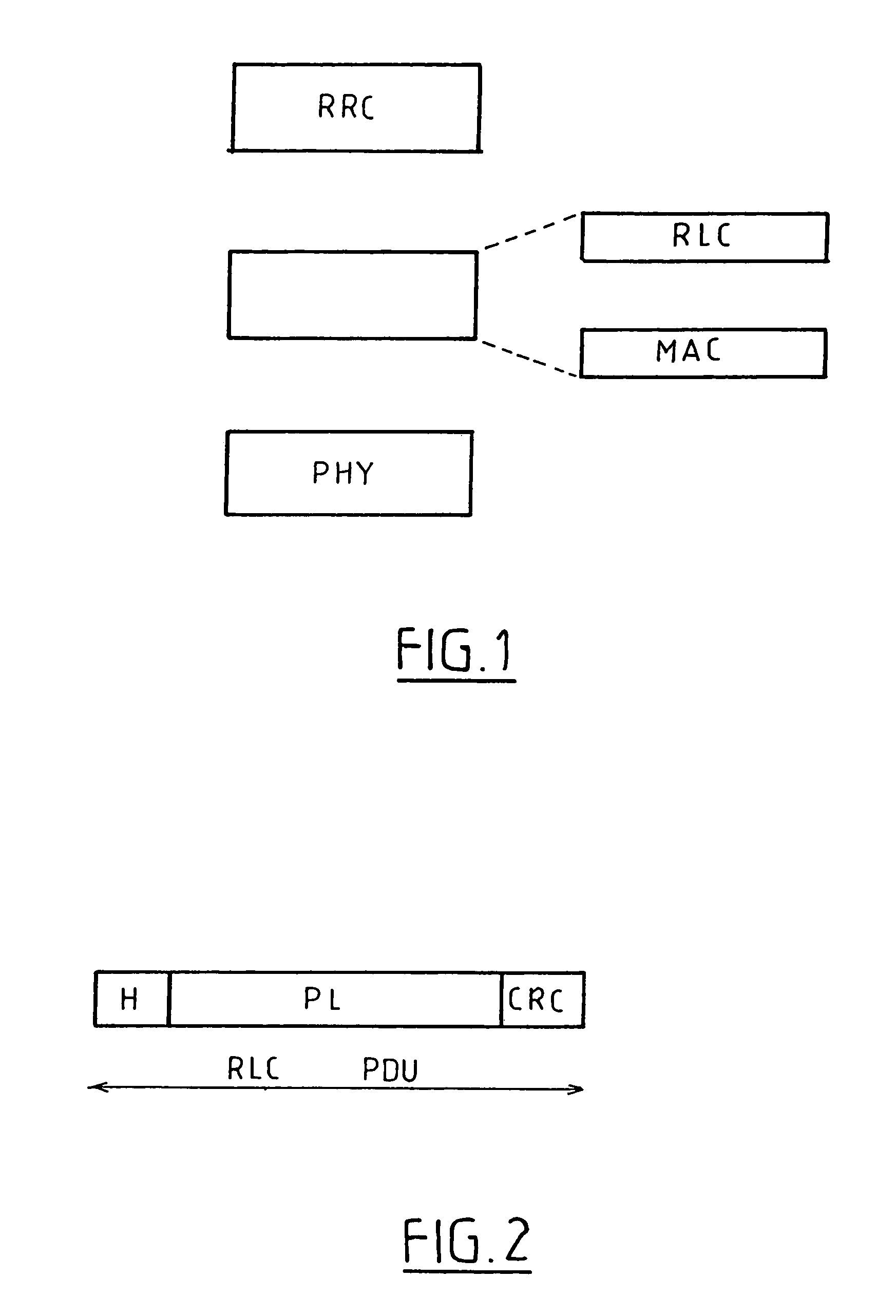 Data transmission method combating degradation of the quality of service