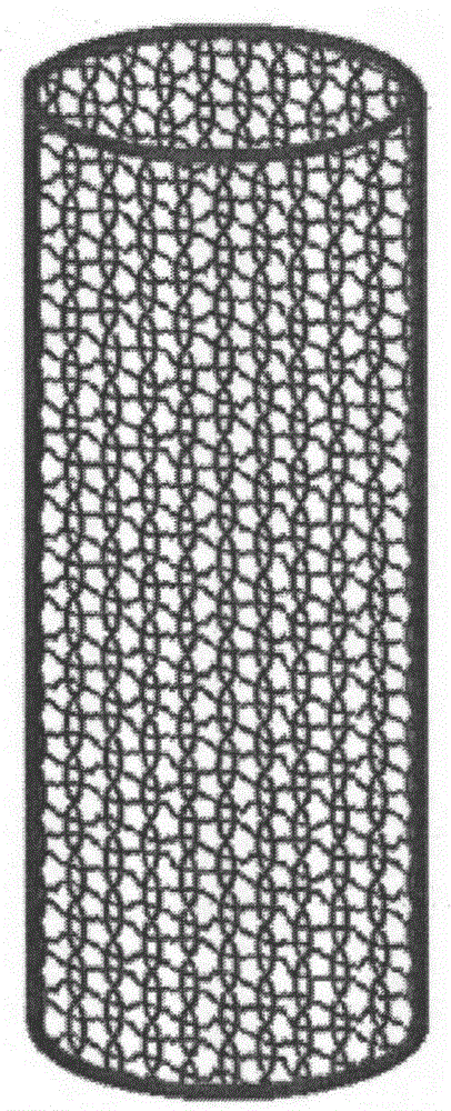 A twisted wire structure tracheal stent