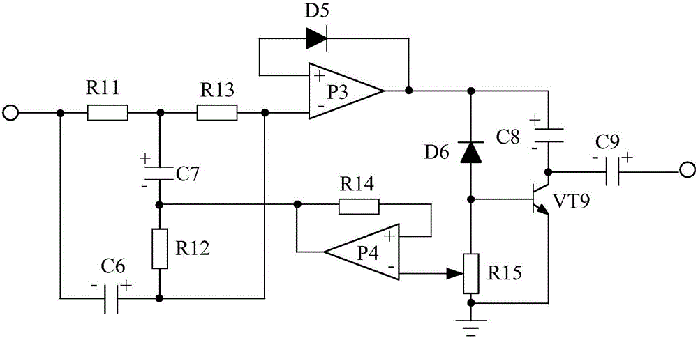 Low-distortion power amplifier system based on noise suppression circuit