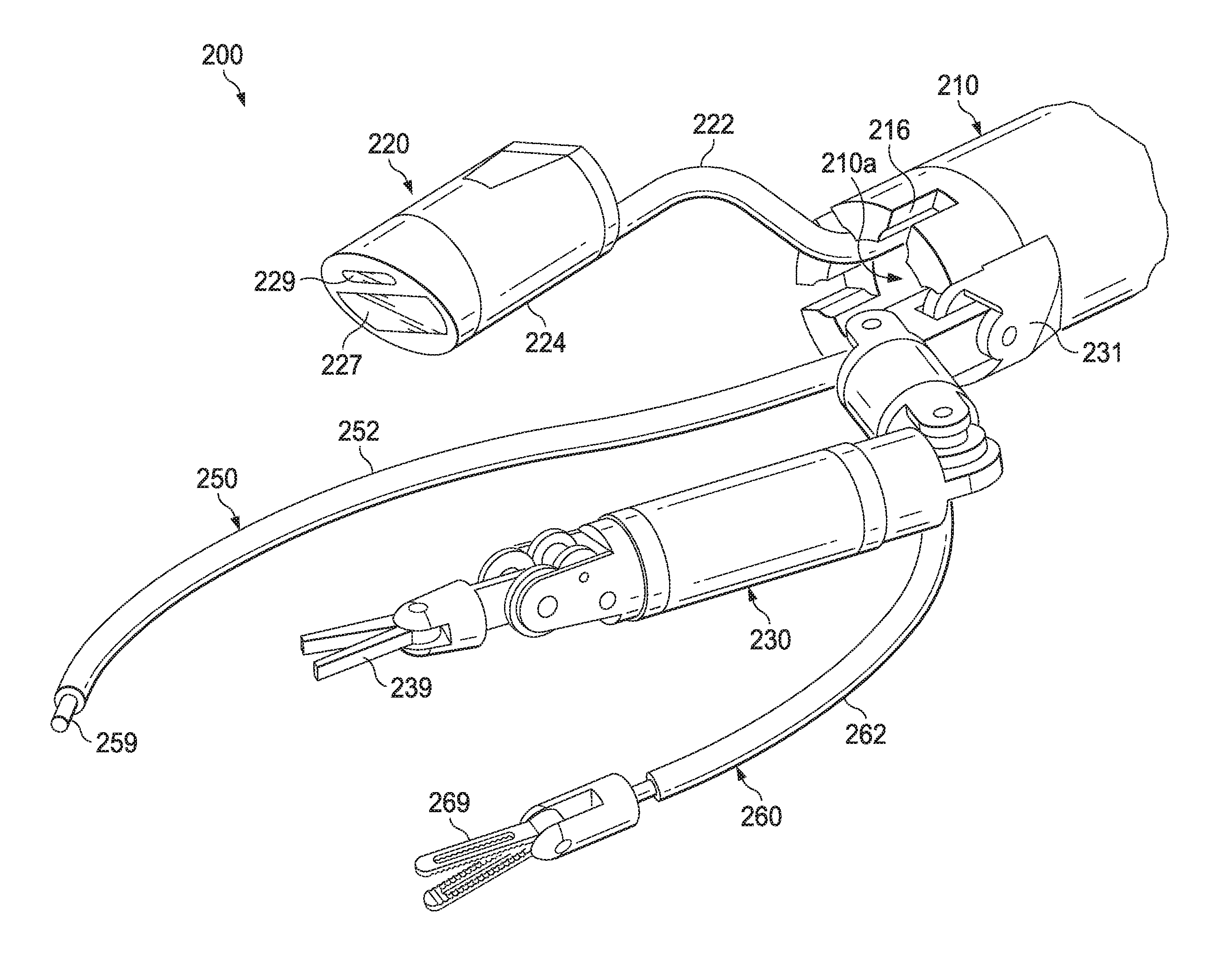 Robotic Devices and Systems for Performing Single Incision Procedures and Natural Orifice Translumenal Endoscopic Surgical Procedures, and Methods of Configuring Robotic Devices and Systems