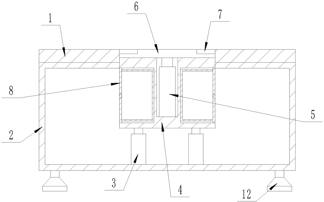 Robot clamp replacing device