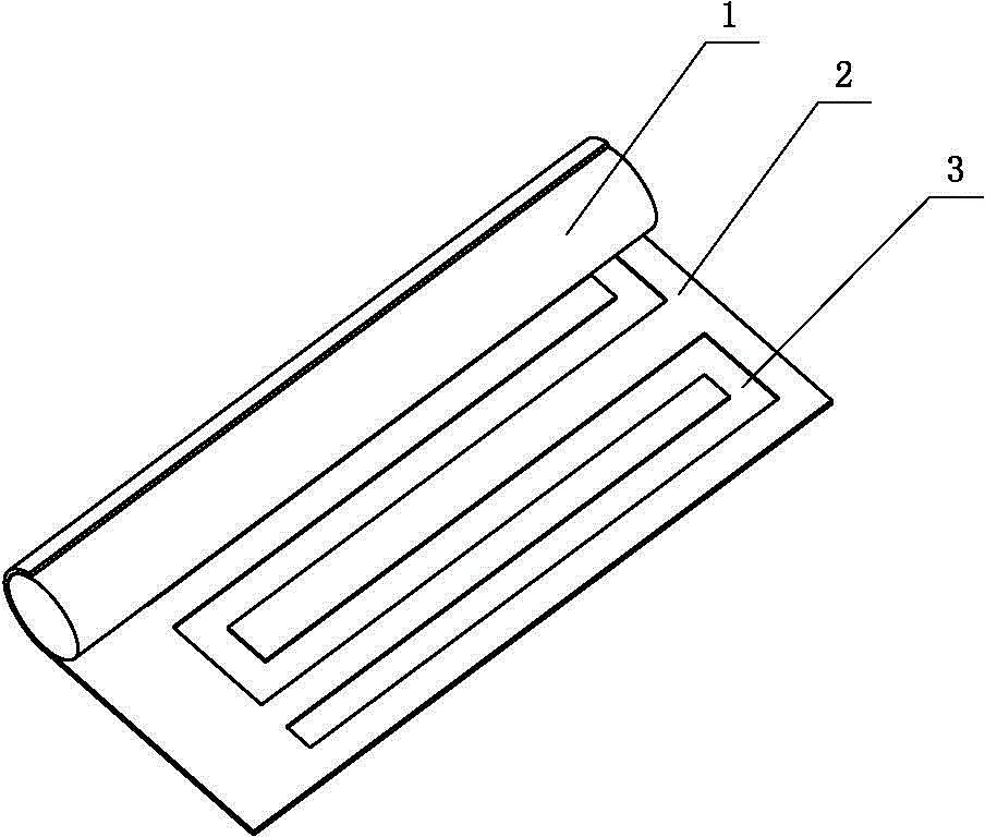 Integrated heating device of electronic cigarette atomizer