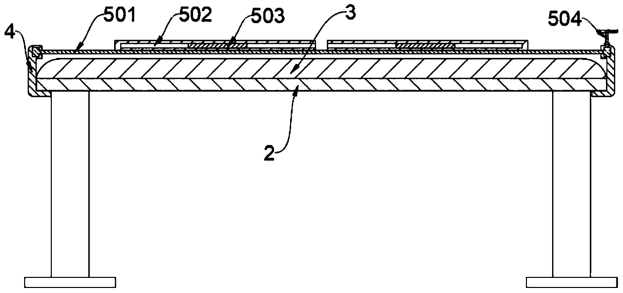 Rehabilitation training device used after obstetric operation