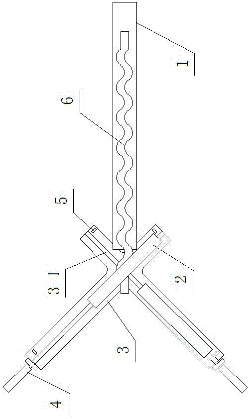 Bend cutting device