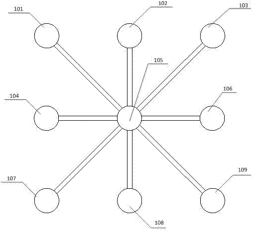 Method for generating image with fisheye effect by utilizing a plurality of video cameras