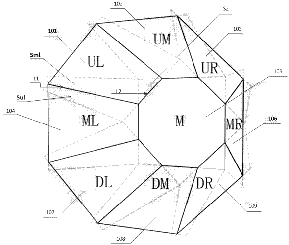 Method for generating image with fisheye effect by utilizing a plurality of video cameras