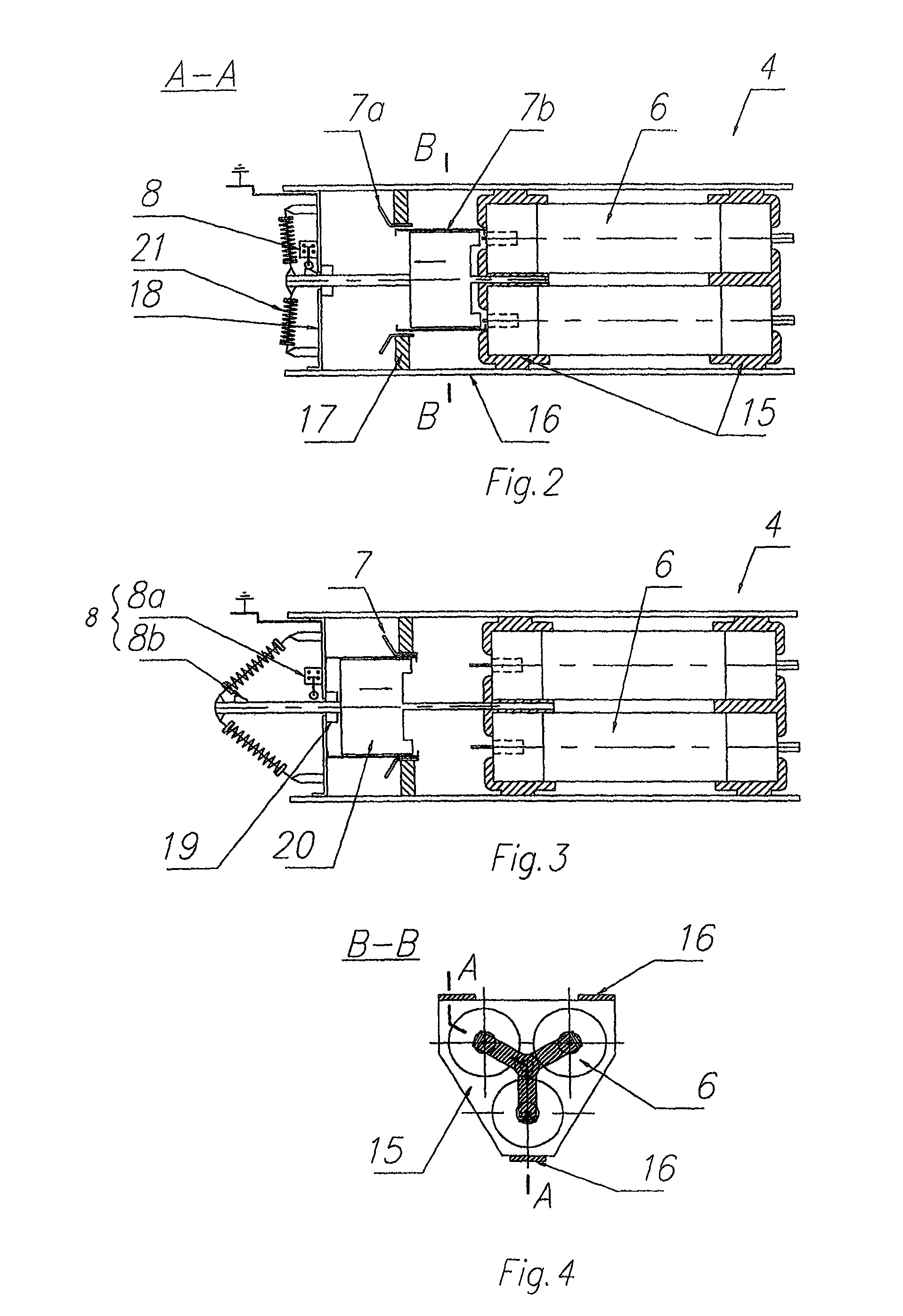 Disconnector for distribution transformers with dielectric liquid