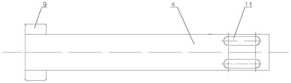 A kind of mixed gas oven burner device