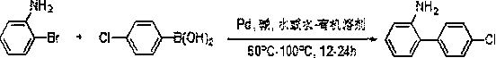 Novel synthesis method of 4'-chloro-2-aminobiphenyl