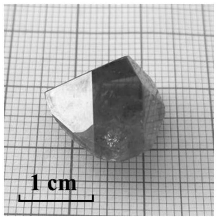 A kind of growth method and application of high-temperature phase lanthanum borosilicate crystal