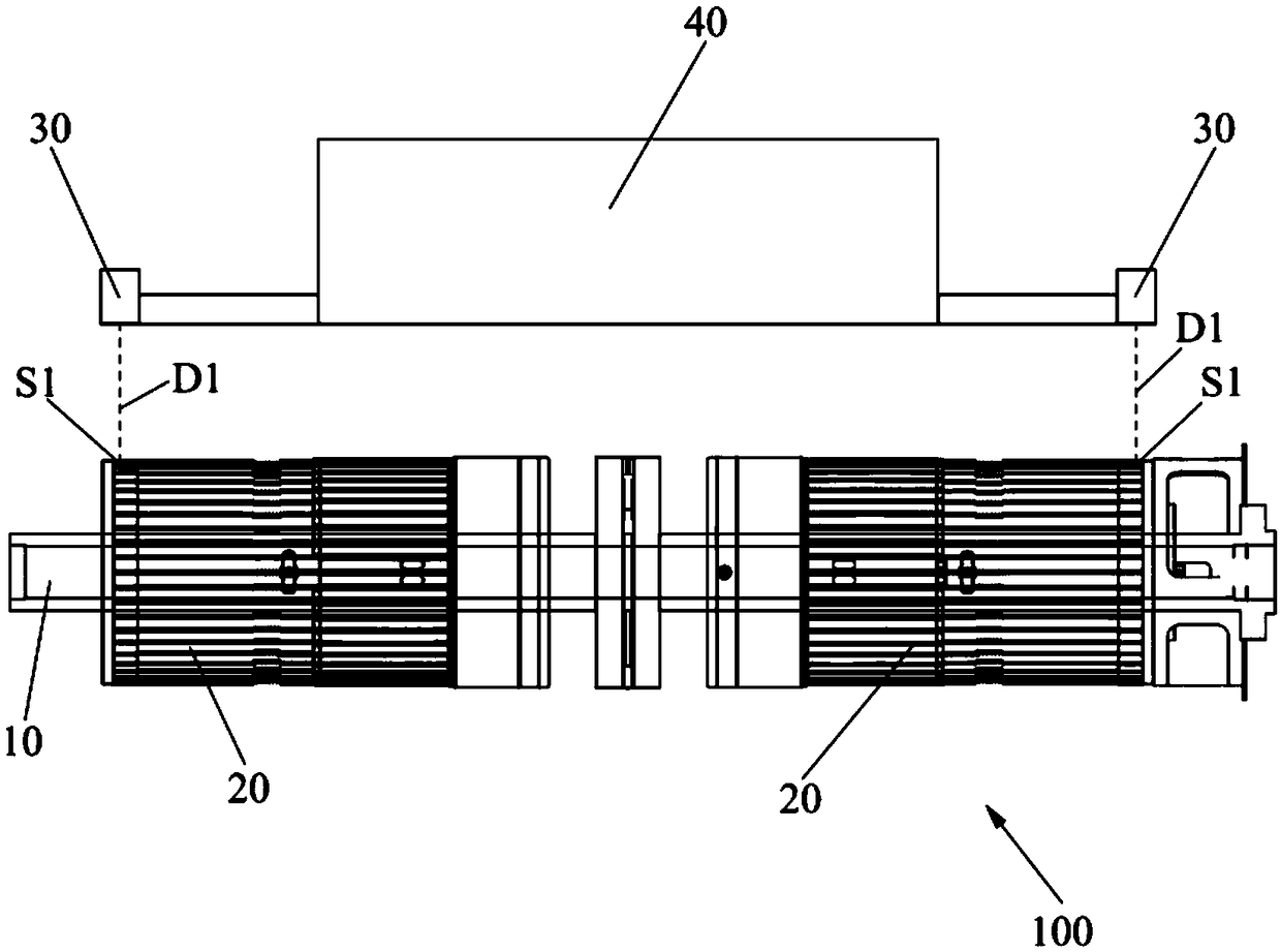 Position detection system and position detection method for tire building drum