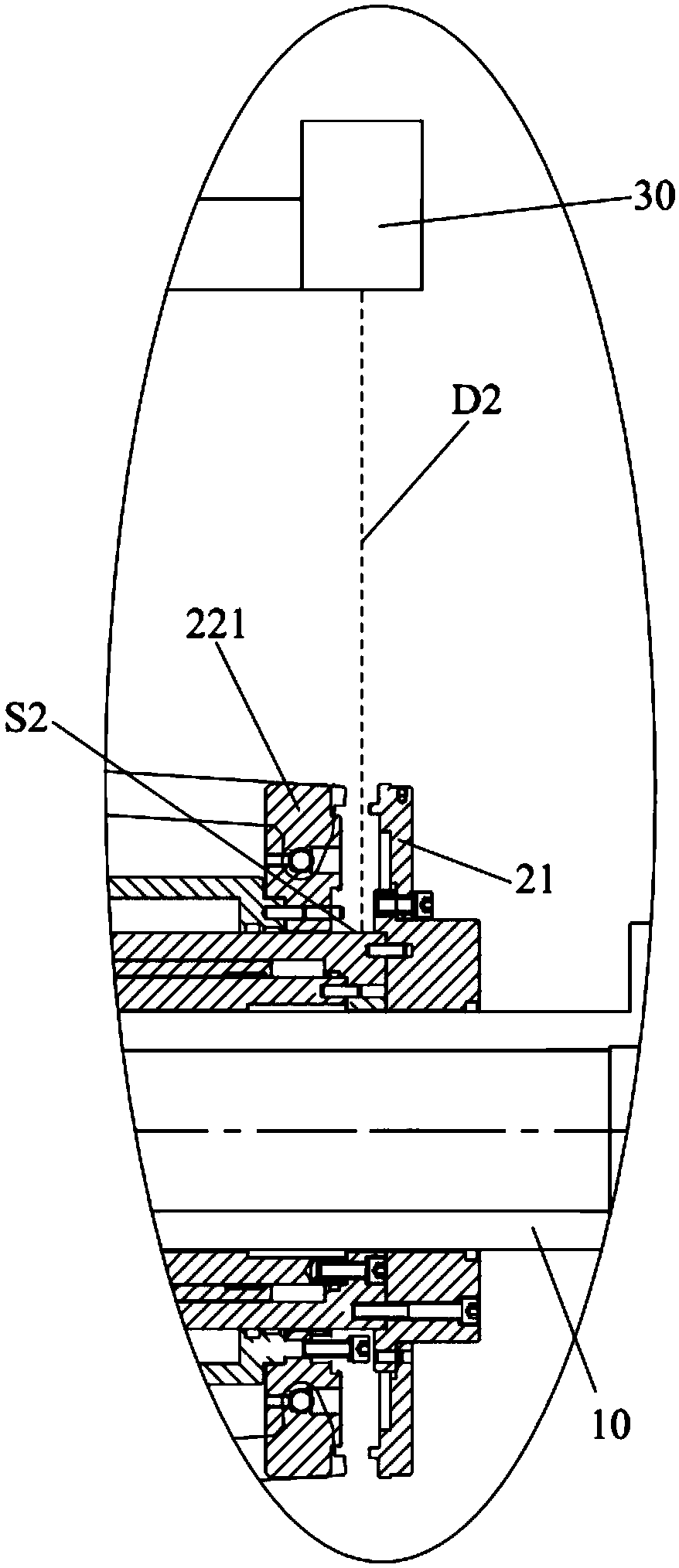 Position detection system and position detection method for tire building drum