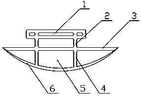 Metal section doorframe rubber strip