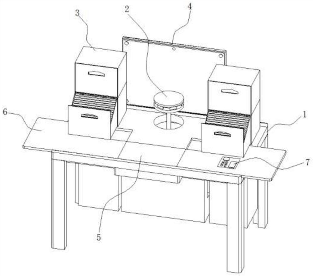 Intelligent desk special for accountants