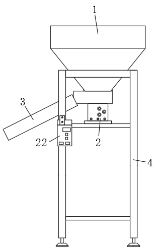Material detection device and method