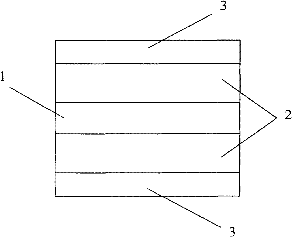 Waterproof roll with plant root impaling resistance and manufacturing method thereof