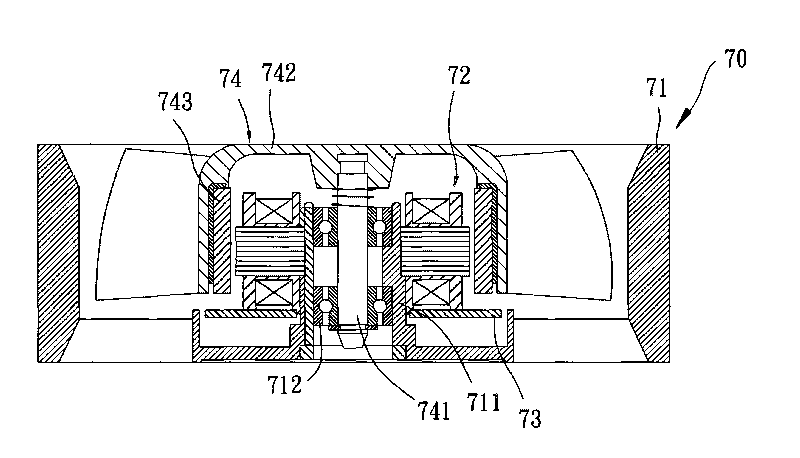 Inner rotor type radiator fan
