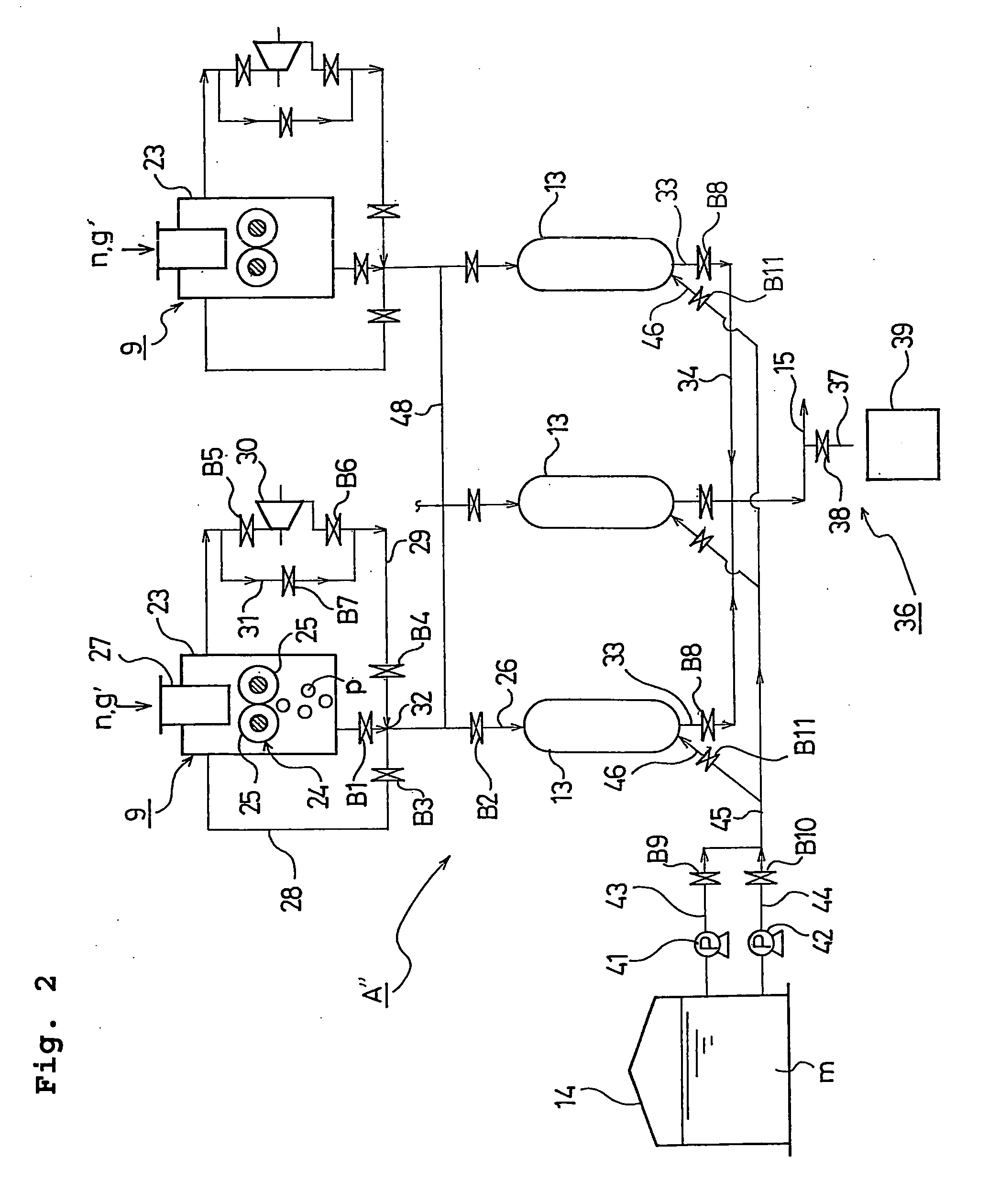 Method of production storage and transportation for gas hydrate
