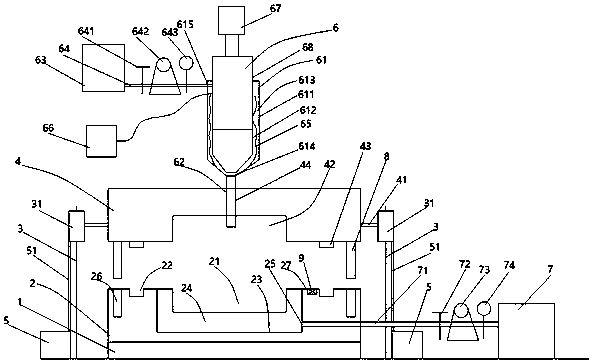 Mold and method for injection molding of high-compression resistance and long-life notebook computer baseboard shell