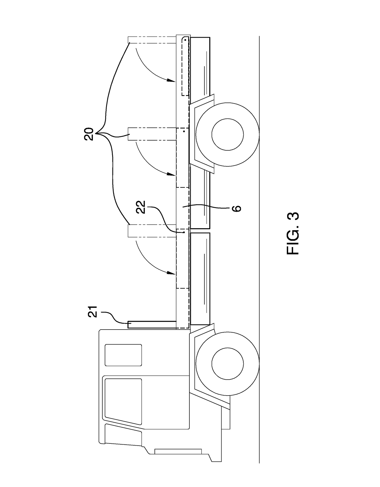 Conversion device to transform a flat bed into a truck bed and the method to use
