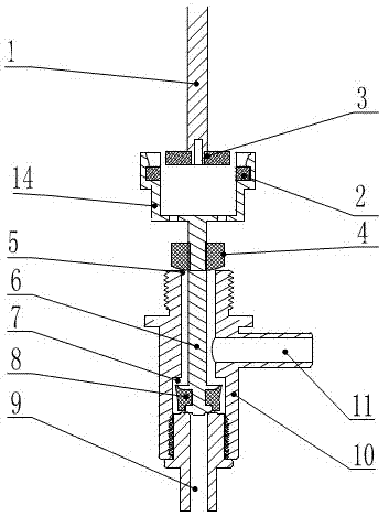 Bi-stable three-way valve
