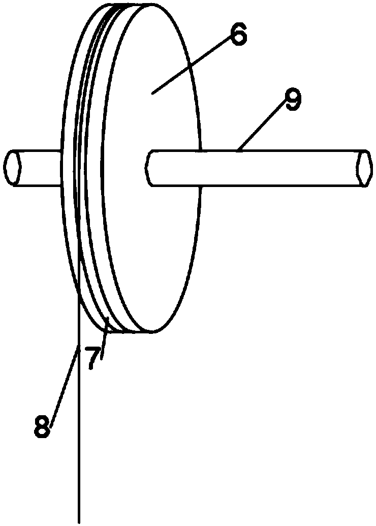 Anti-swinging device for lifting appliance for bridge type crane
