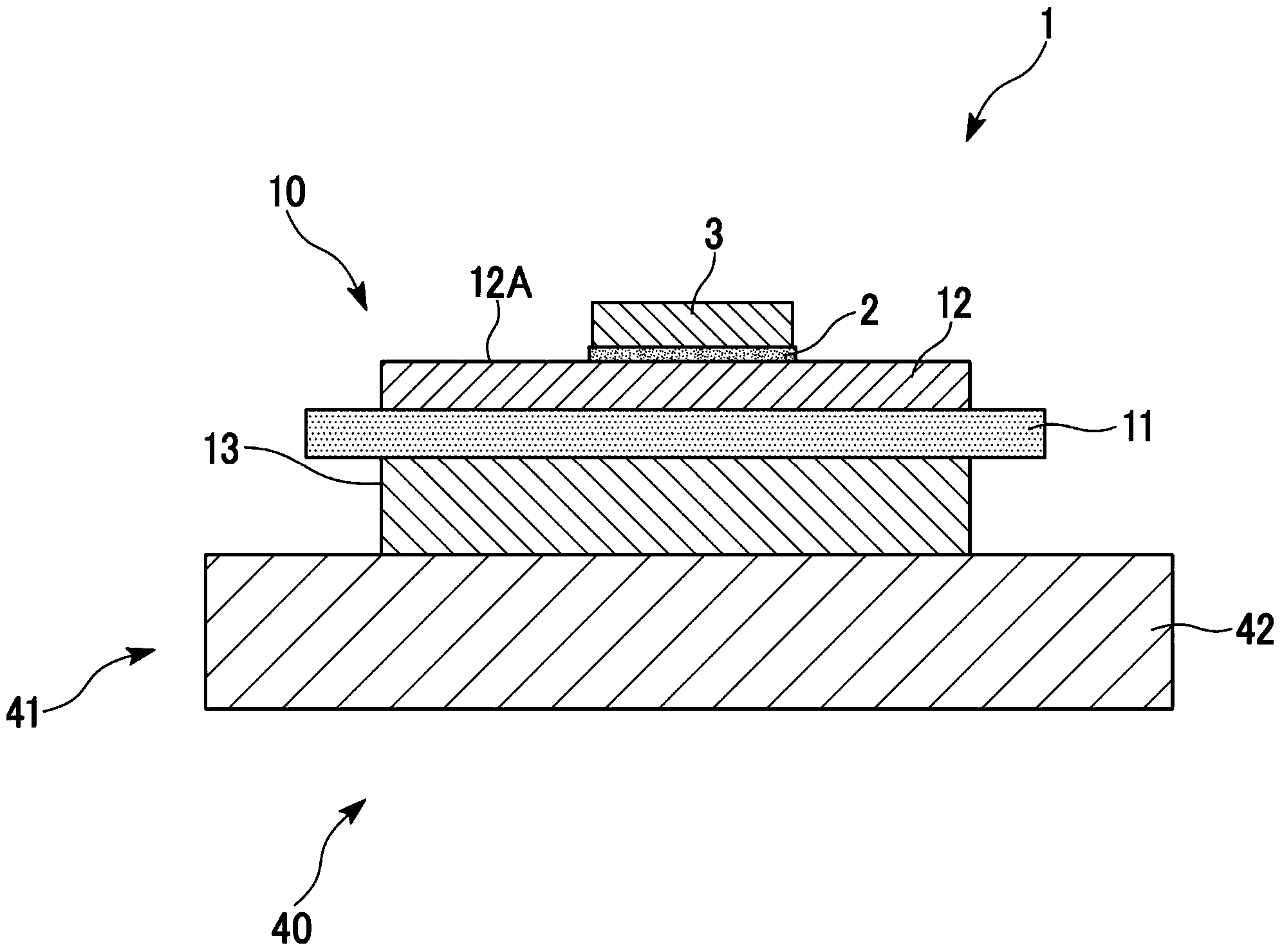 Substrate for power module, substrate for power module with heat sink, power module, and method for manufacturing substrate for power module
