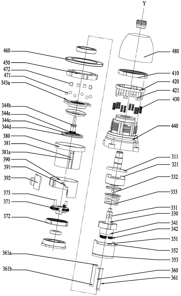 Torque output tool