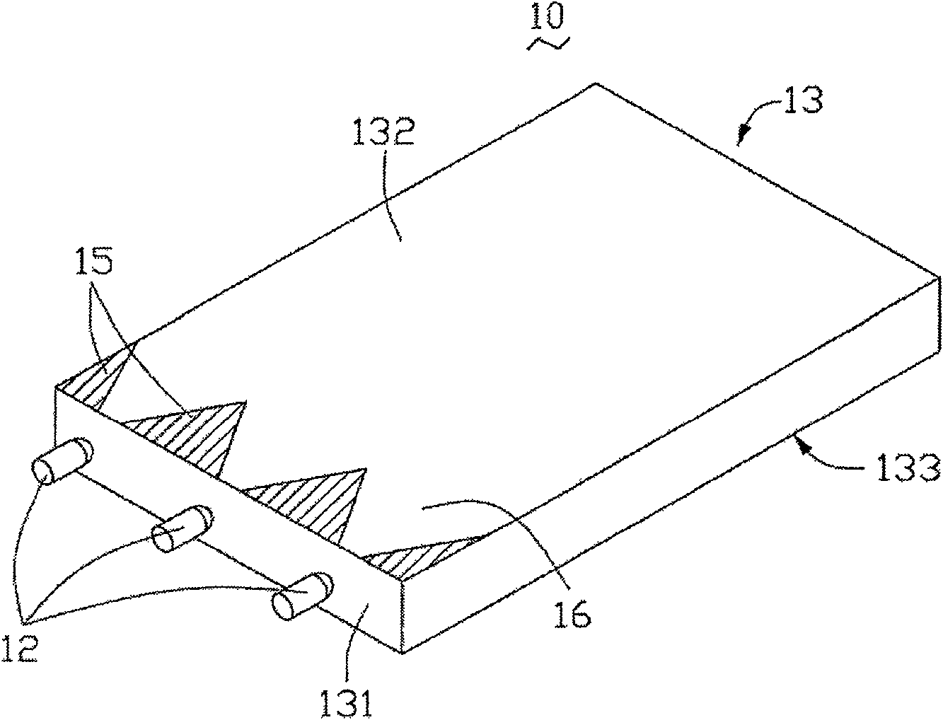 Light conducting plate and backlight module group