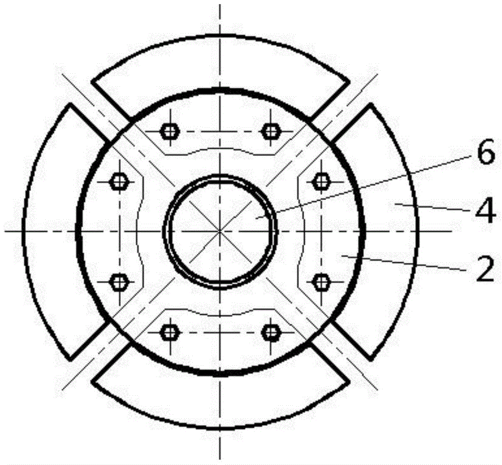 The Method of Machining the Outer Circle of the Sector Plate Using the Split Backing Plate