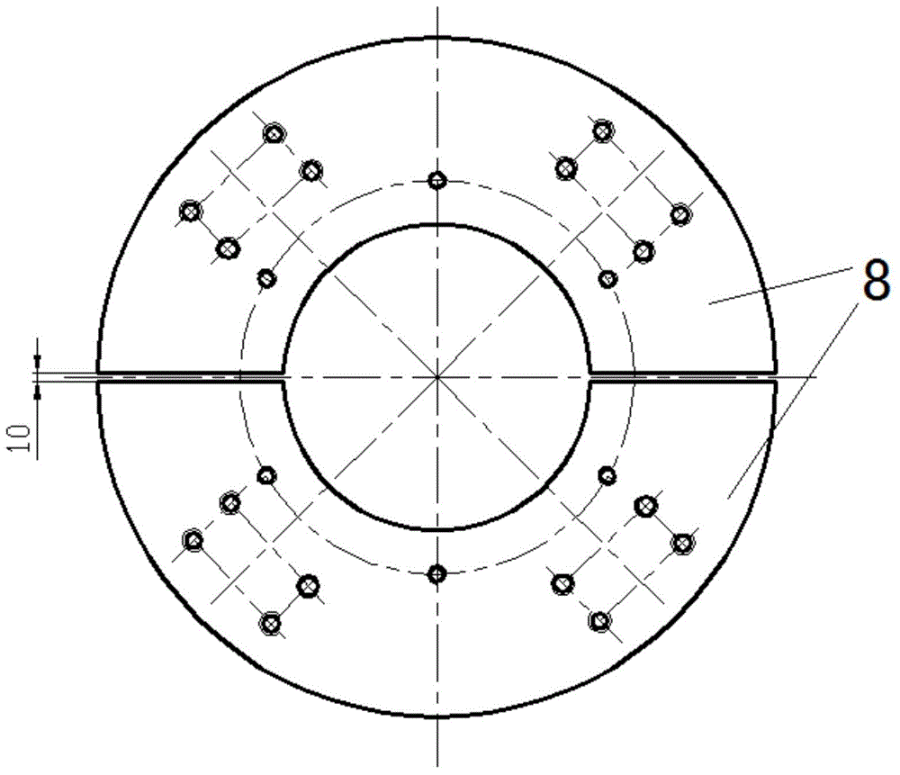 The Method of Machining the Outer Circle of the Sector Plate Using the Split Backing Plate