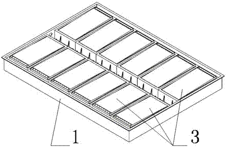 Parallel air-cooled battery box