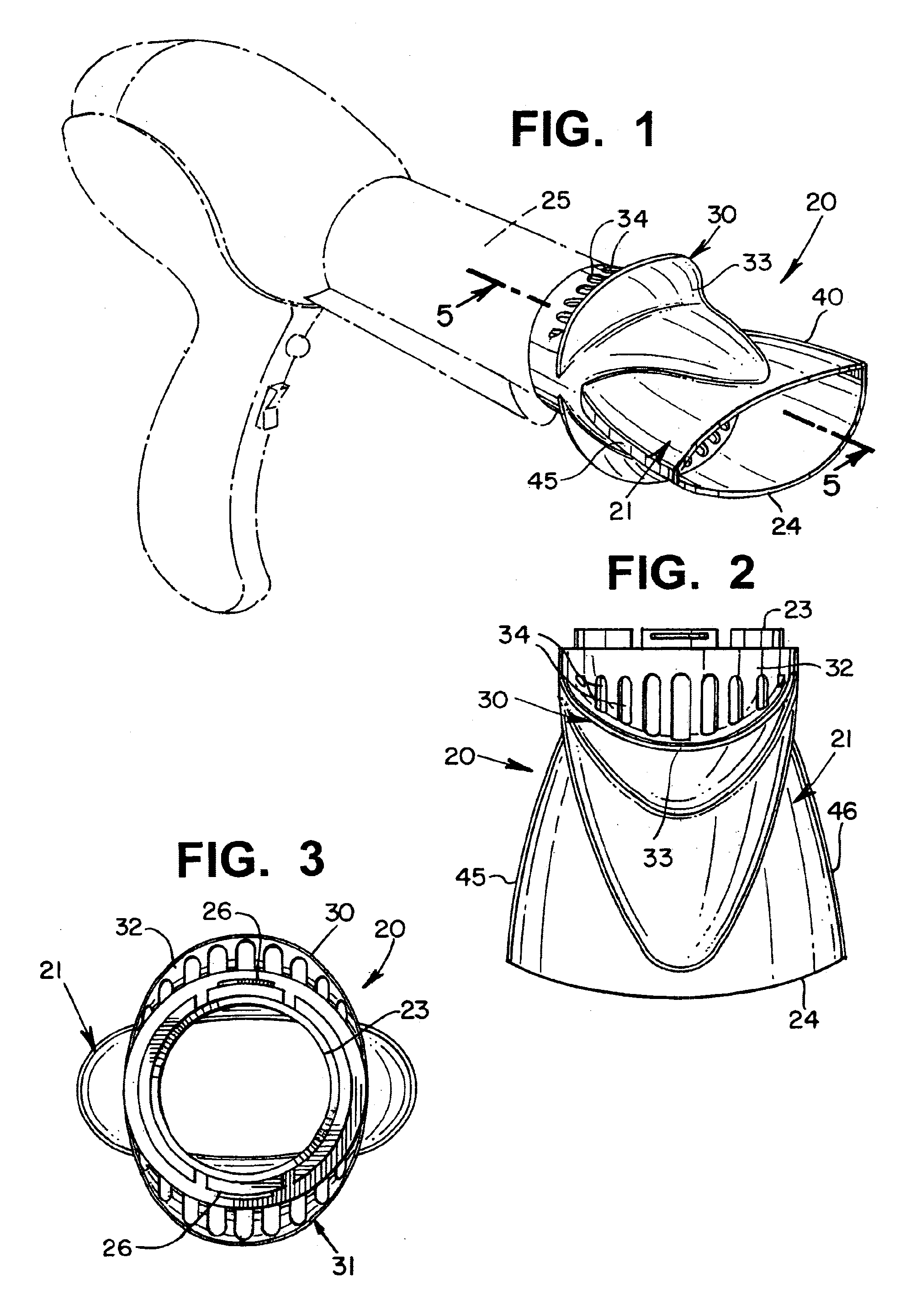 Attachment for hair dryers