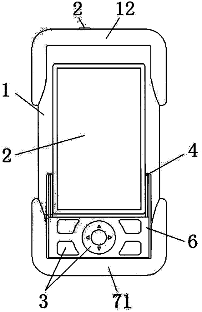 Positioning device convenient for real-time tracking and based on communication equipment