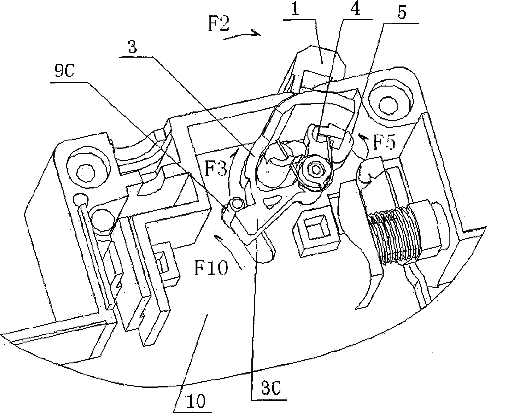 Device for indicating failure of electric apparatus