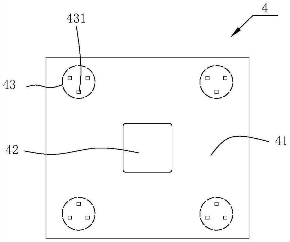 Stress buffering packaging structure of MEMS device