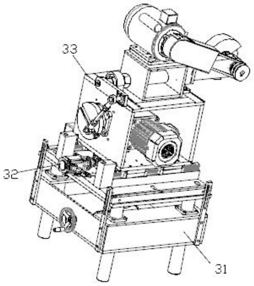 Automatic grinding and polishing machine for arc knife