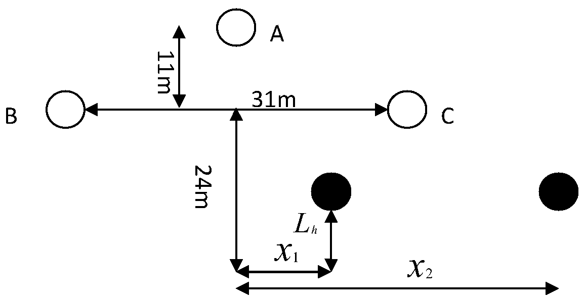 Method for weakening local field intensity of ultra-high-voltage transmission line