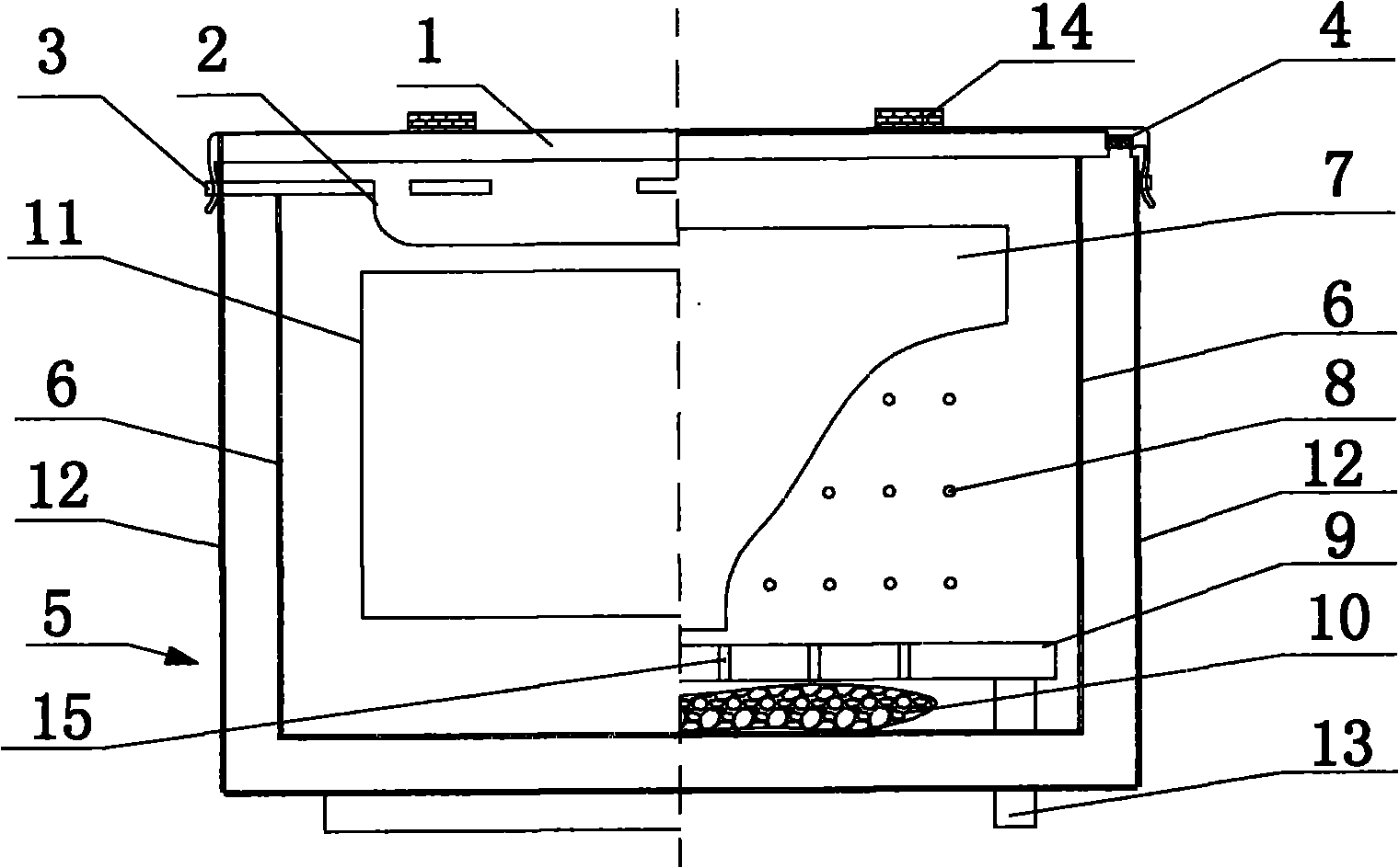 Air-conditioning temperature-reducing and light-tight preservation box for delivering or storing vegetables in short term