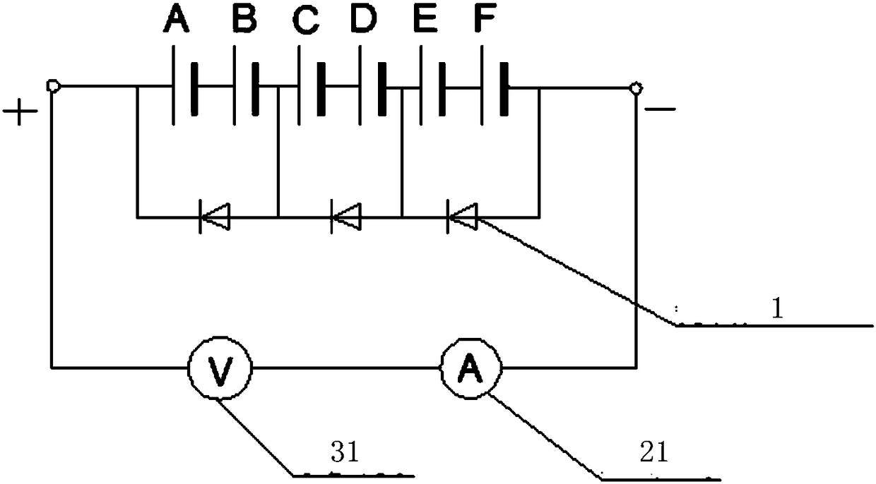 Working state detection method for bypass diode of photovoltaic module wiring box