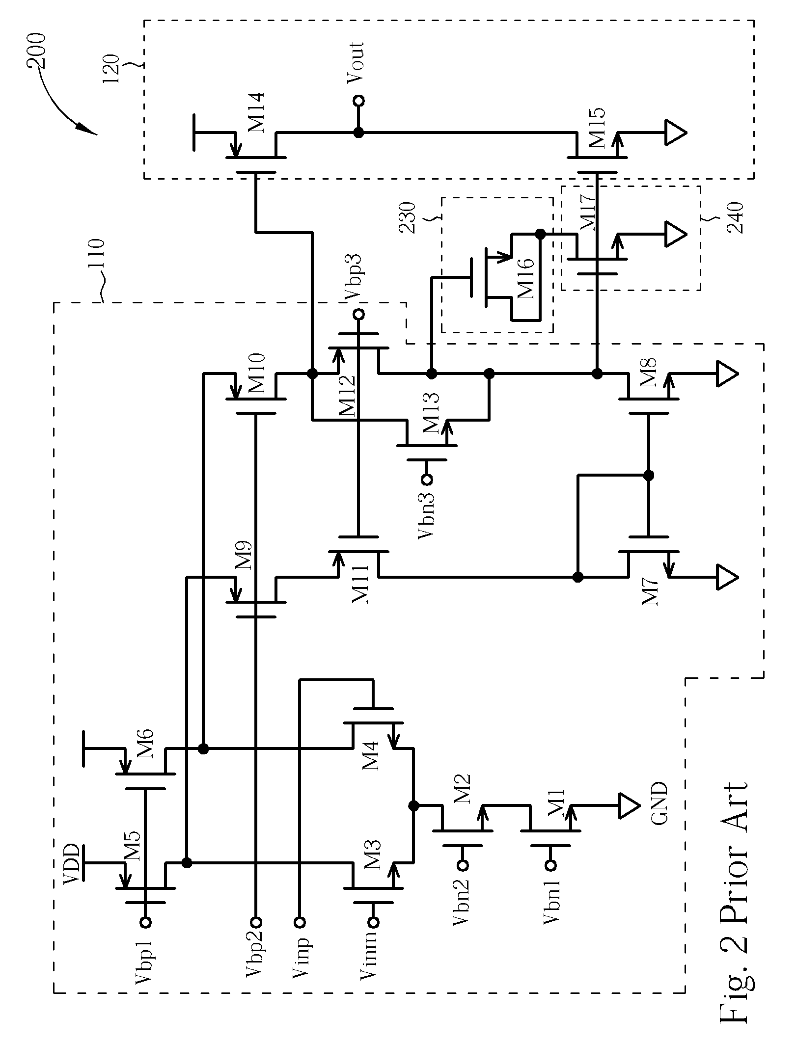 Amplifier circuit having a compensation circuit coupled to an output node of an operational amplifier for improving loop stability