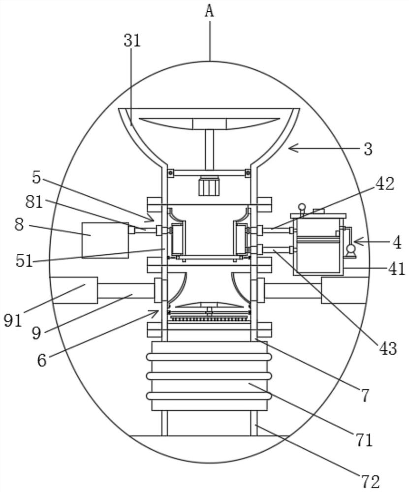 Ventilation energy-saving system of green building