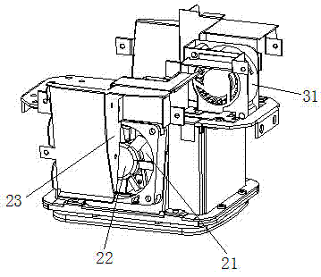 Stage lamp thermal system