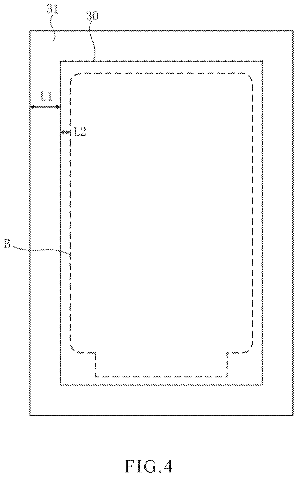 Stacking structure for flexible display assembly