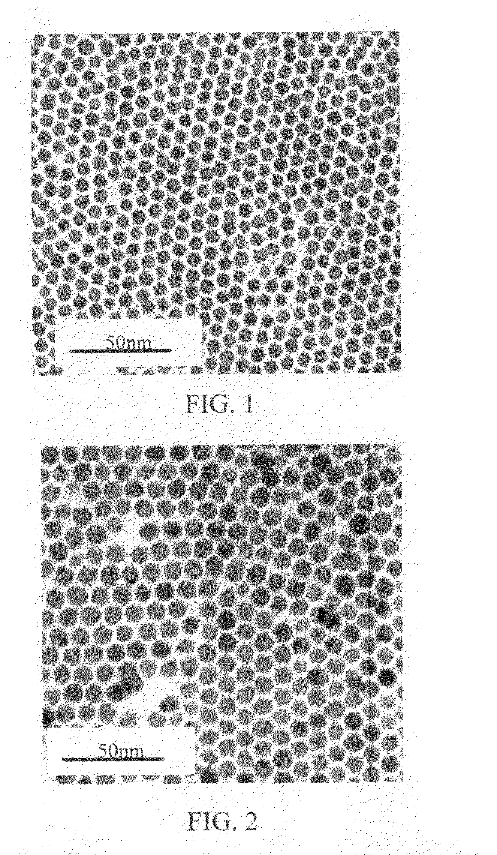 Method for making monodisperse silver and silver compound nanocrystals