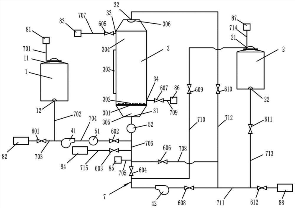 Gel type anion and cation exchange resin recovery device and recovery method