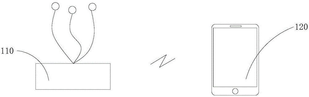 Physiological data detection system, detection device, terminal equipment and data analysis method